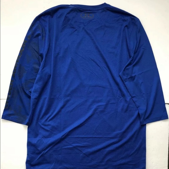 Under Armour Heat Gear 3/4 Sleeve Shirt - Picture 4 of 5